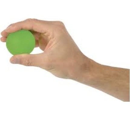 Silikon El Egzersiz Topu Yeşil Orta